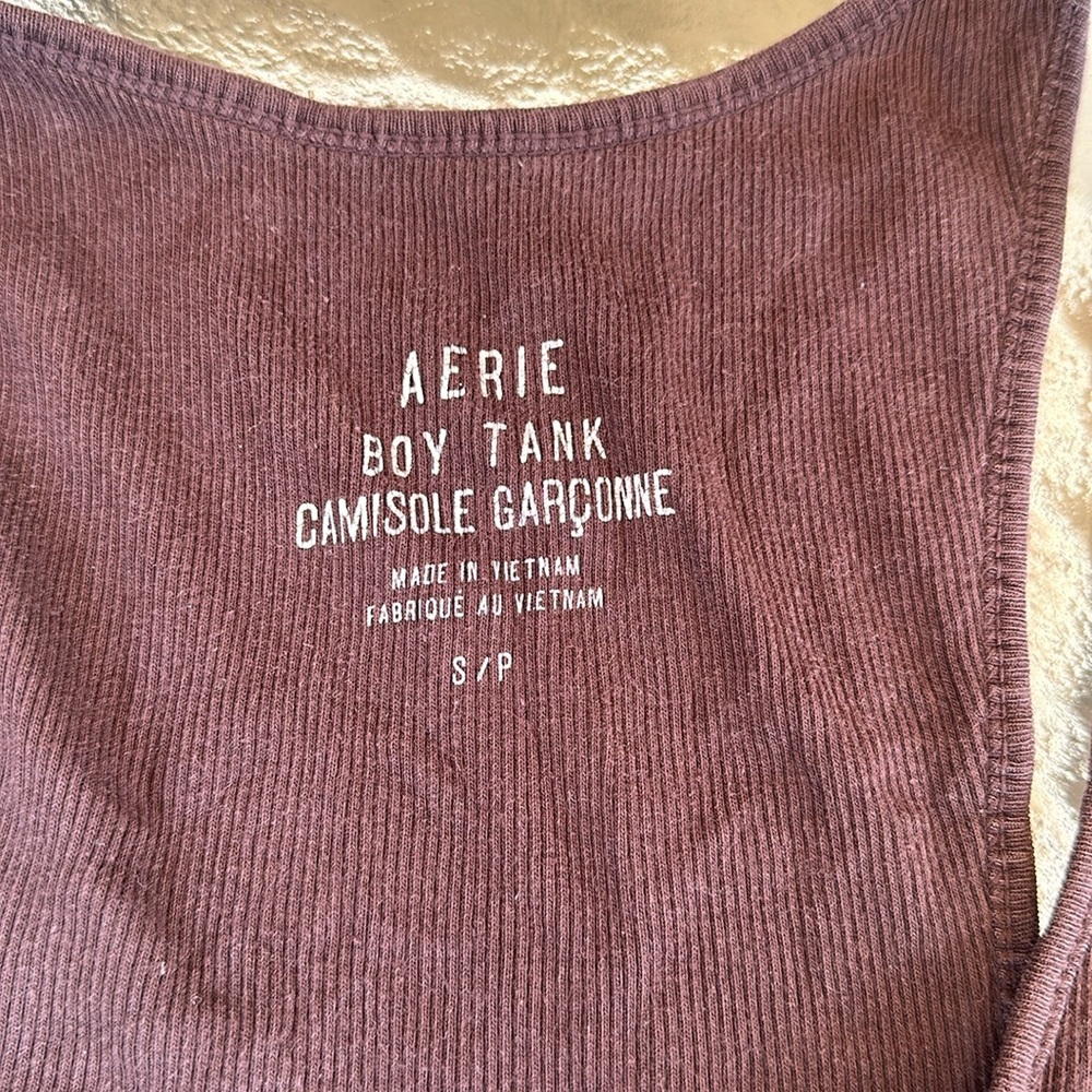 American eagle brown boyfriend tank - Picture 2 of 2